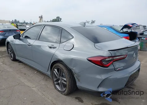 2025 Acura Tlx A-Spec Package из США, поврежденный, VIN 19UUB6F57SA003350